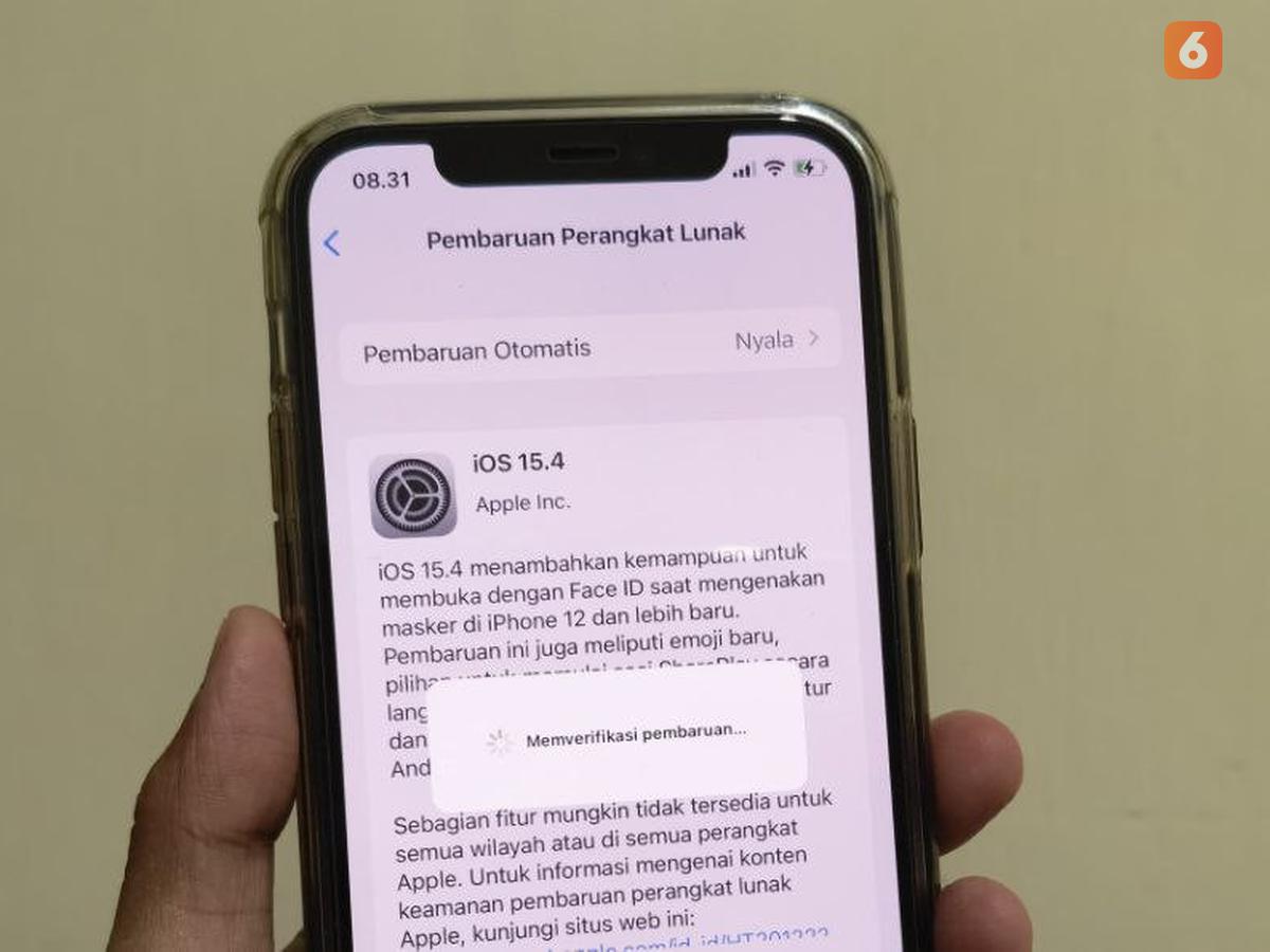 Cara Membatalkan Update iOS