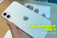 Cara Mematikan HP iPhone 11