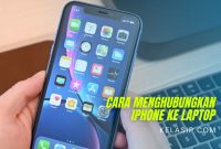 Cara Menghubungkan iPhone ke Laptop