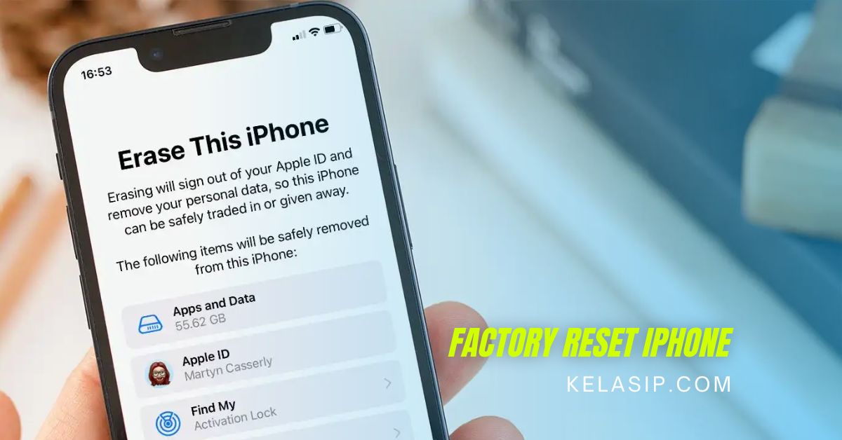 Cara Factory Reset iPhone