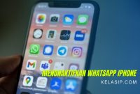 Cara Menonaktifkan Whatsapp iPhone untuk Sementara