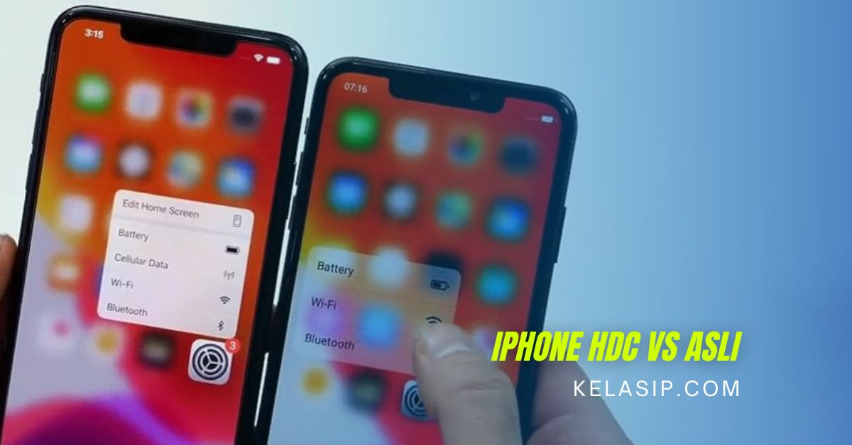 Cara Membedakan iPhone Asli dan HDC