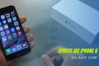 Cara update IOS 13 iPhone 6 biasa