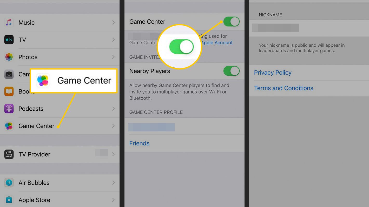 Langkah Langkah Cara Login Game Center di iPhone