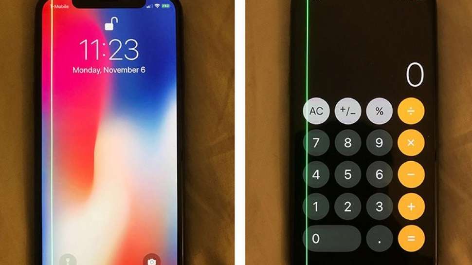 Beberapa Cara Menghilangkan Garis Hijau di Layar iPhone