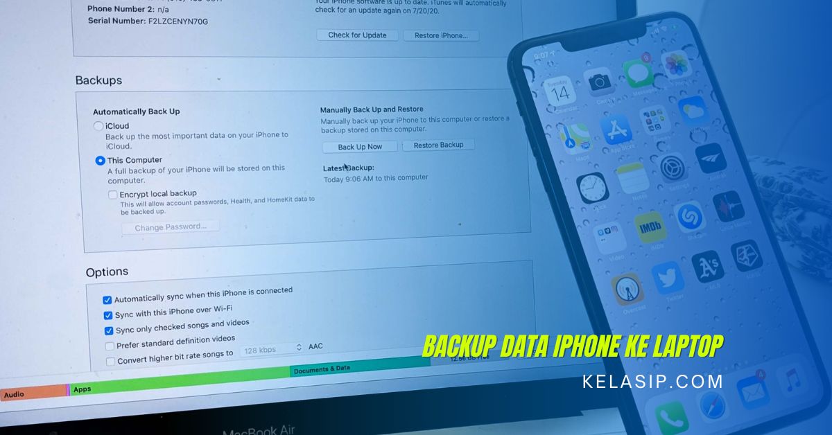 Cara Backup File iPhone ke Laptop