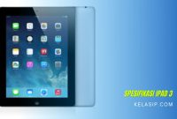 Spesifikasi iPad 3 awal 2012