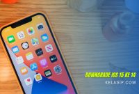 Cara Downgrade IOS 15 Ke 14