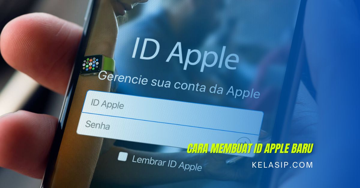 Cara Membuat ID Apple Baru Tanpa Kartu Kredit di iPhone