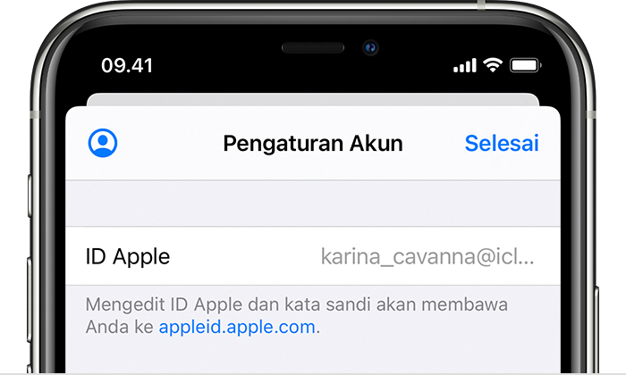 Menghapus ID Apple yang Lupa Password