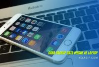 Cara Backup Data iPhone ke Laptop