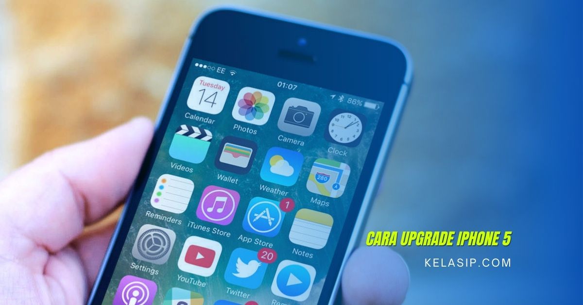 2 Cara Upgrade iPhone 5 yang paling Mudah Dilakukan