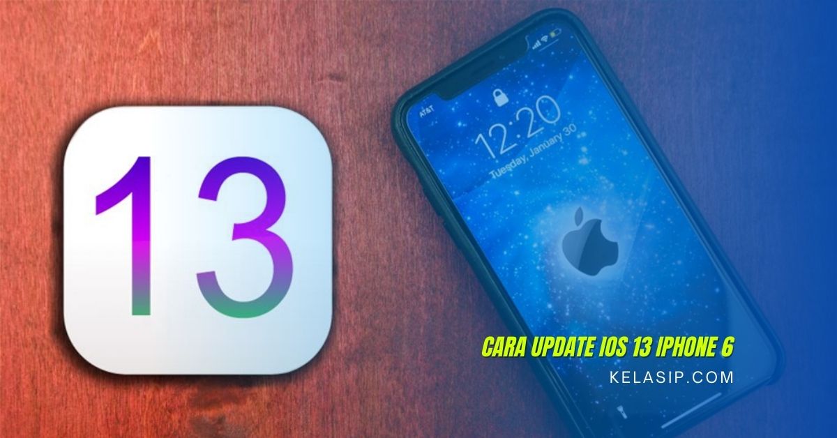Cara Update iOS 13 iPhone 6