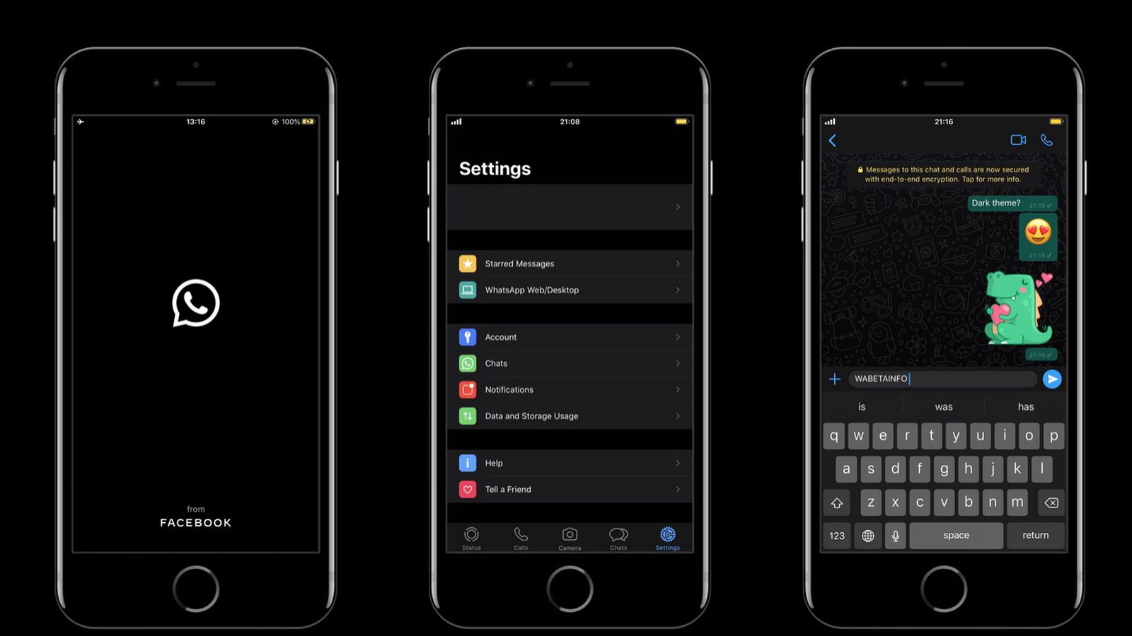 Cara Aktifkan Dark Mode WhatsApp iPhone Melalui Setting