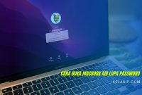Cara Buka MacBook Air Lupa Password