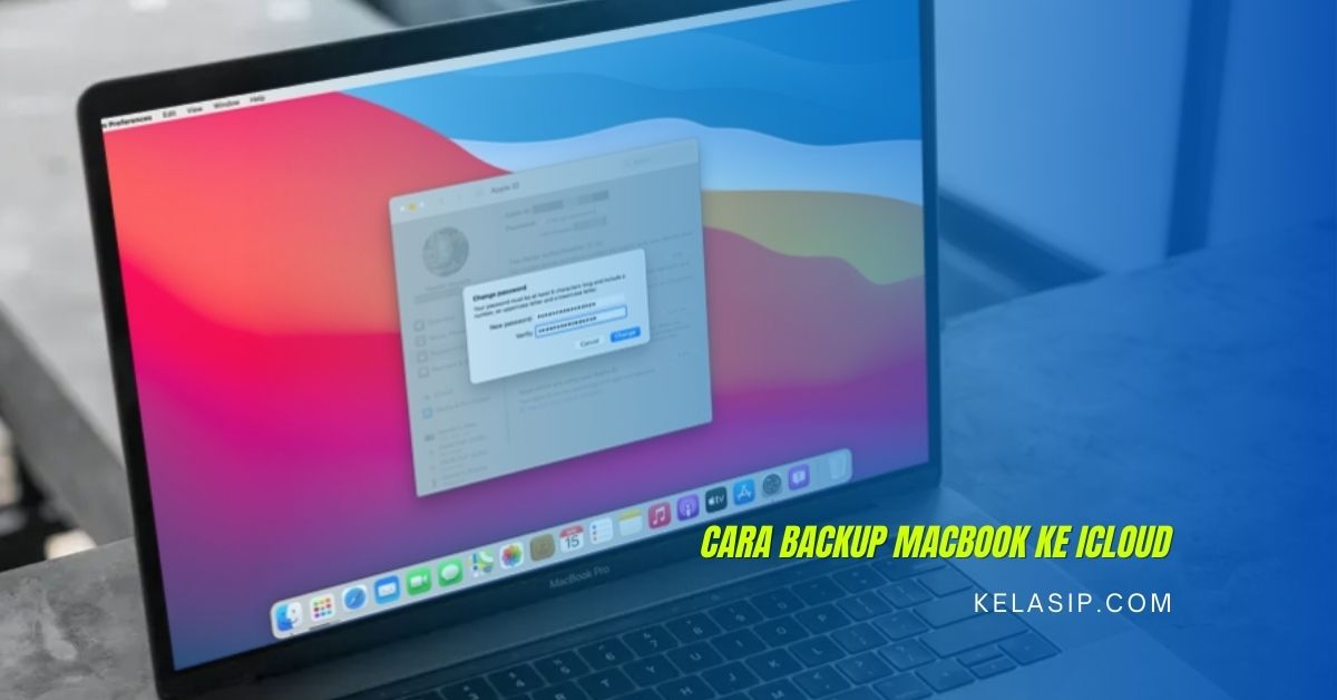 Cara backup MacBook ke iCloud