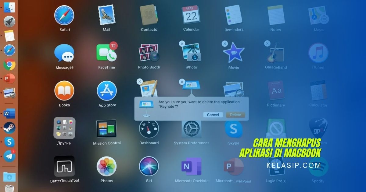 Cara Menghapus Aplikasi di Macbook