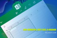 Cara Menghapus Sheet Excel di Macbook