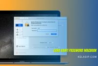 Cara Ganti Password Macbook