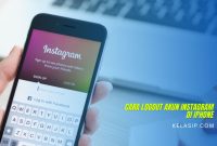 Cara Logout Akun Instagram di iPhone