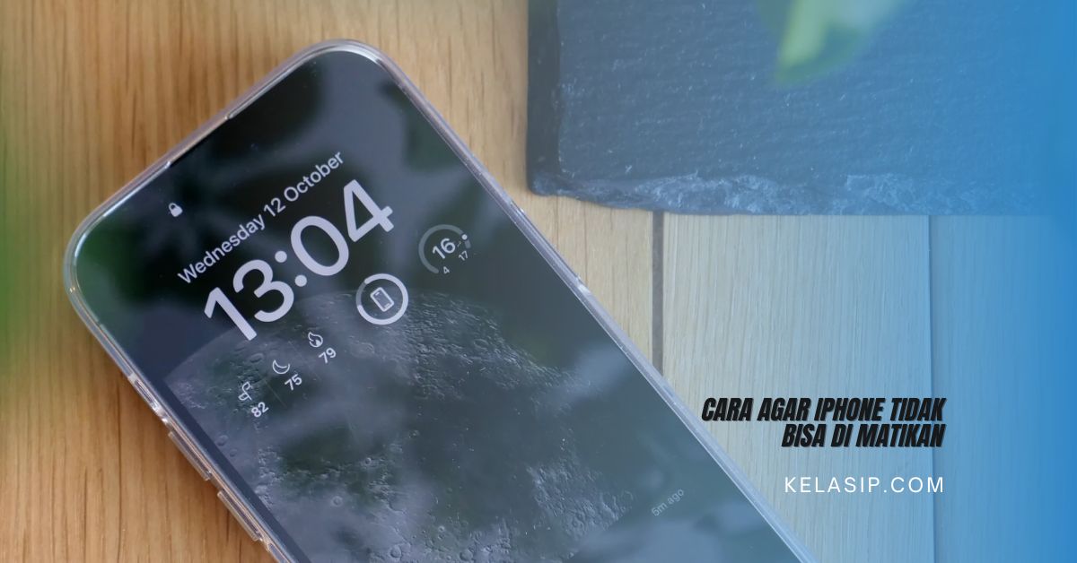 Cara agar iPhone tidak bisa di Matikan