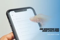 Cara Mengaktifkan Suara Rekam Layar di iPhone