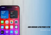 Cara Merekam Layar iPhone 15 pro