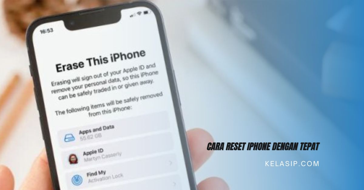 Cara Reset iPhone dengan Tepat