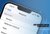 Cara Mengganti Ringtone iPhone dengan MP3