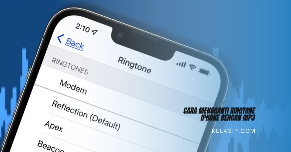 Cara Mengganti Ringtone iPhone dengan MP3