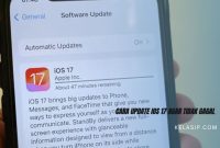 Cara Update iOS 17 agar Tidak Gagal