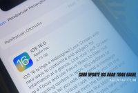 Cara Update IOS Agar tidak Gagal