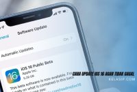 Cara Update iOS 16 agar Tidak Gagal