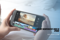 Cara Edit Mempercepat Video di iPhone