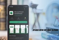 Aplikasi untuk Edit Excel di iPhone