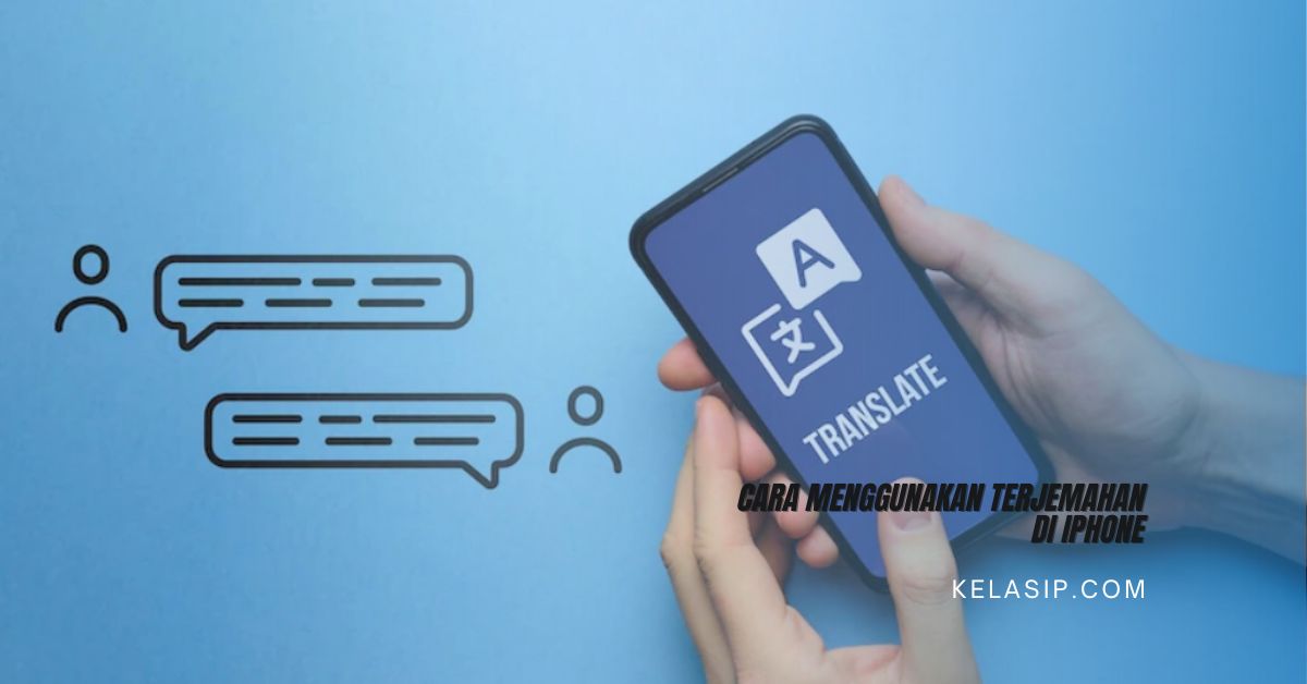 Cara Menggunakan Terjemahan di iPhone